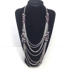Fashion Multi-Layer Chain & Beaded Necklace
